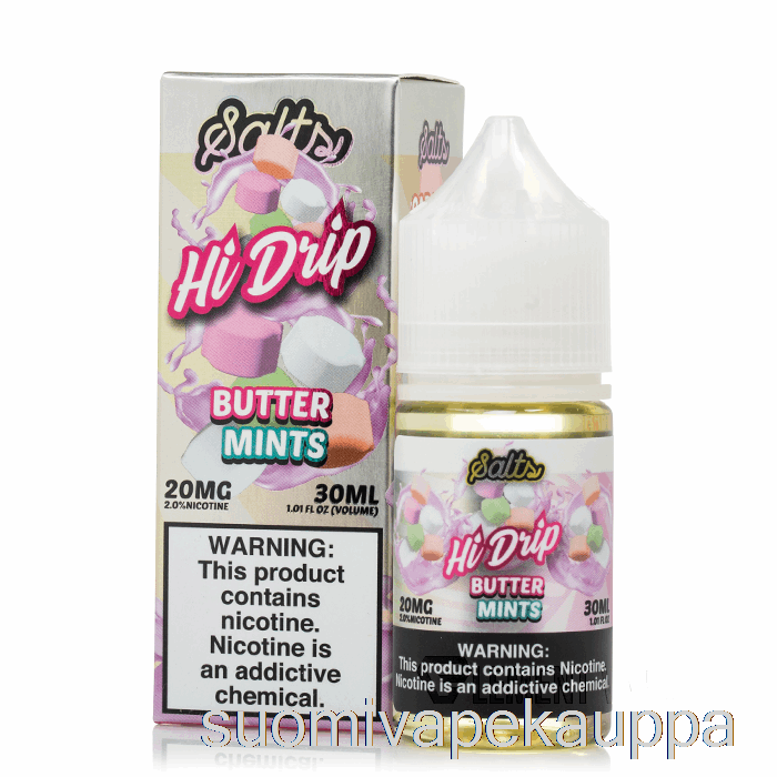 Vape Nesteet Butter Mints - Hi-drip Suolat - 30ml 20mg